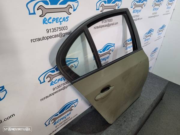 PORTA PORTAS TRASEIRA TRÁS DIREITA 41527202342 7202342 BMW SERIE 5 E60 SEDAN CARRO FECHO ELEVADOR MOTOR PUXADOR VIDRO - 2