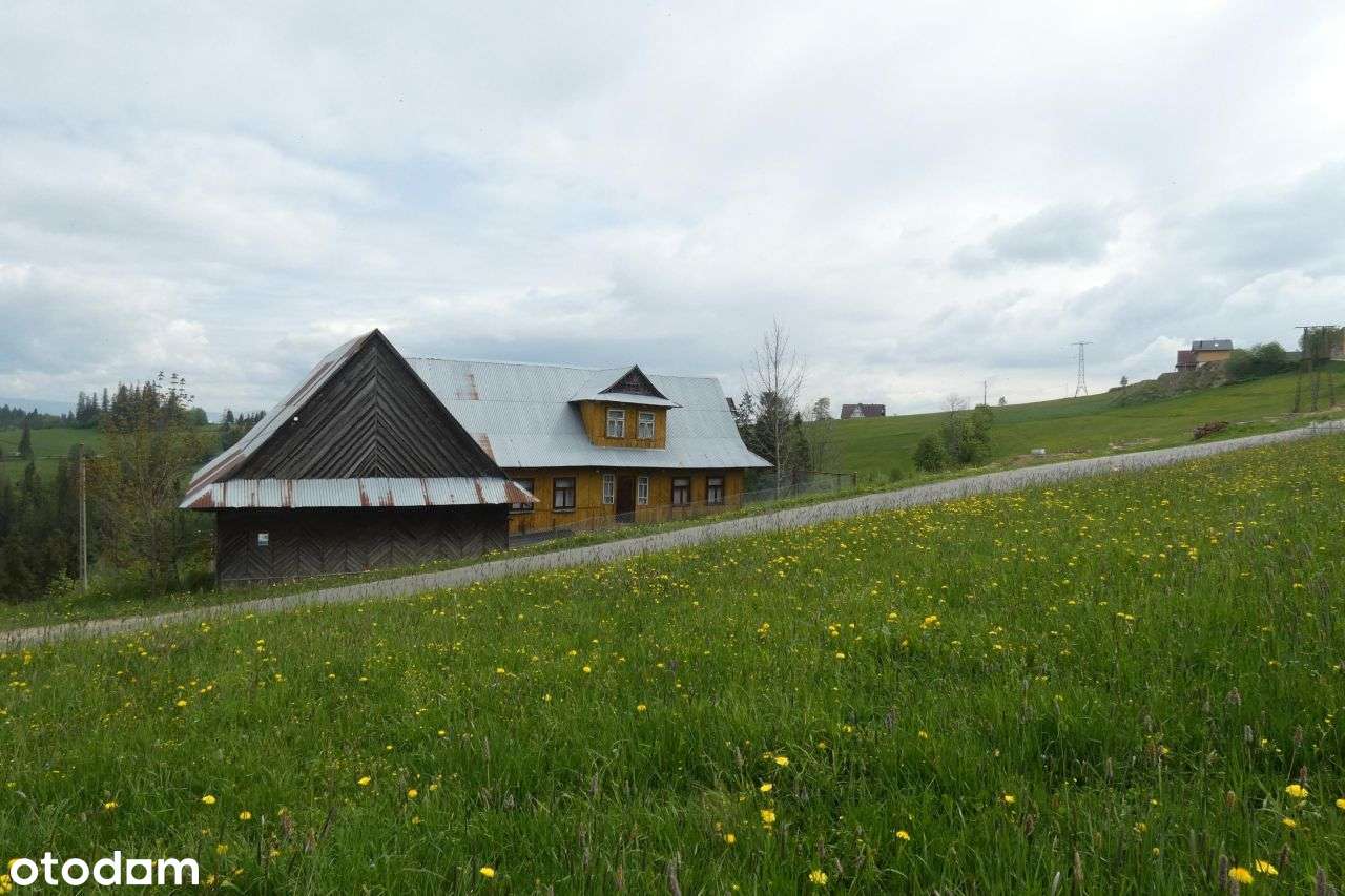 Działka inwestycyjna w Gliczarowie Górnym