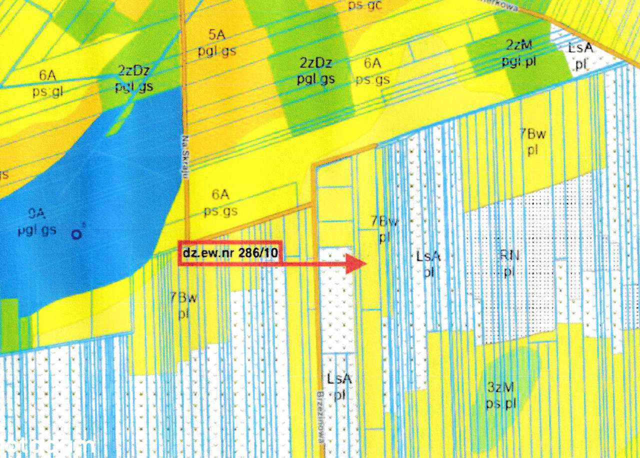 Działka rolna 697,5 m² w spokojnej okolicy - Pełny obrazek: 4/4