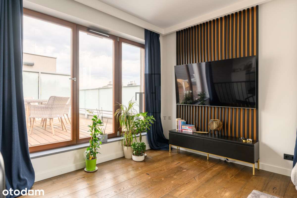 Apartament z tarasem 50 m2 na prestiżowym osiedlu! - Pełny obrazek: 2/13