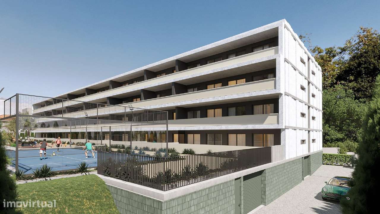 Condomínio Fechado com Campo de Padel | T1, T2 e T3 - Grande imagem: 2/13