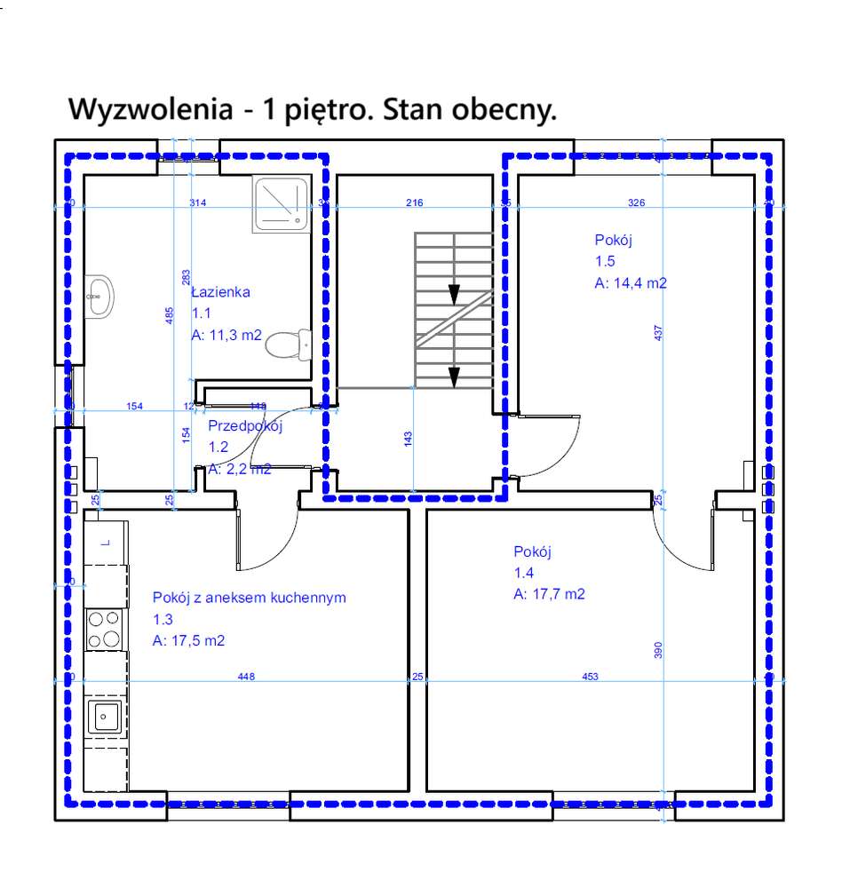 Mieszkanie w domu (dół lub góra) | ogródek | miejsce na garaż-6