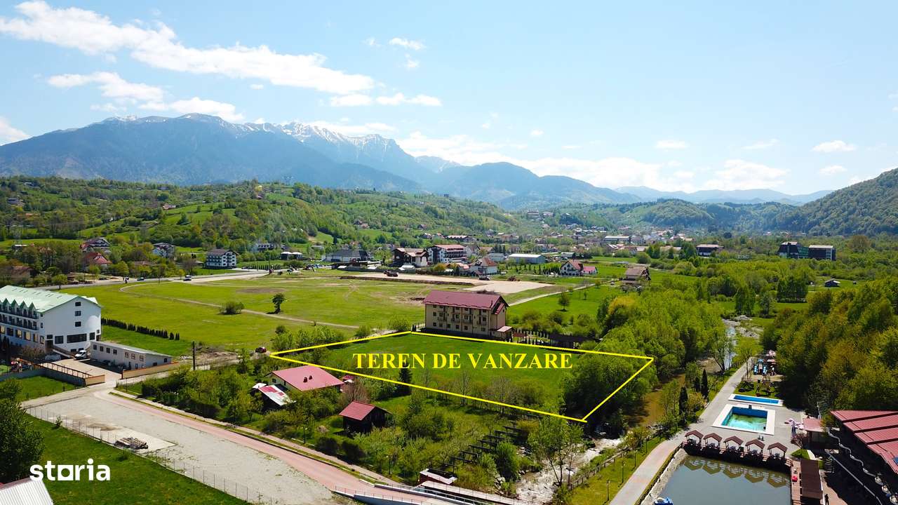 Teren superb in Bran cu parau in spatele lui-6