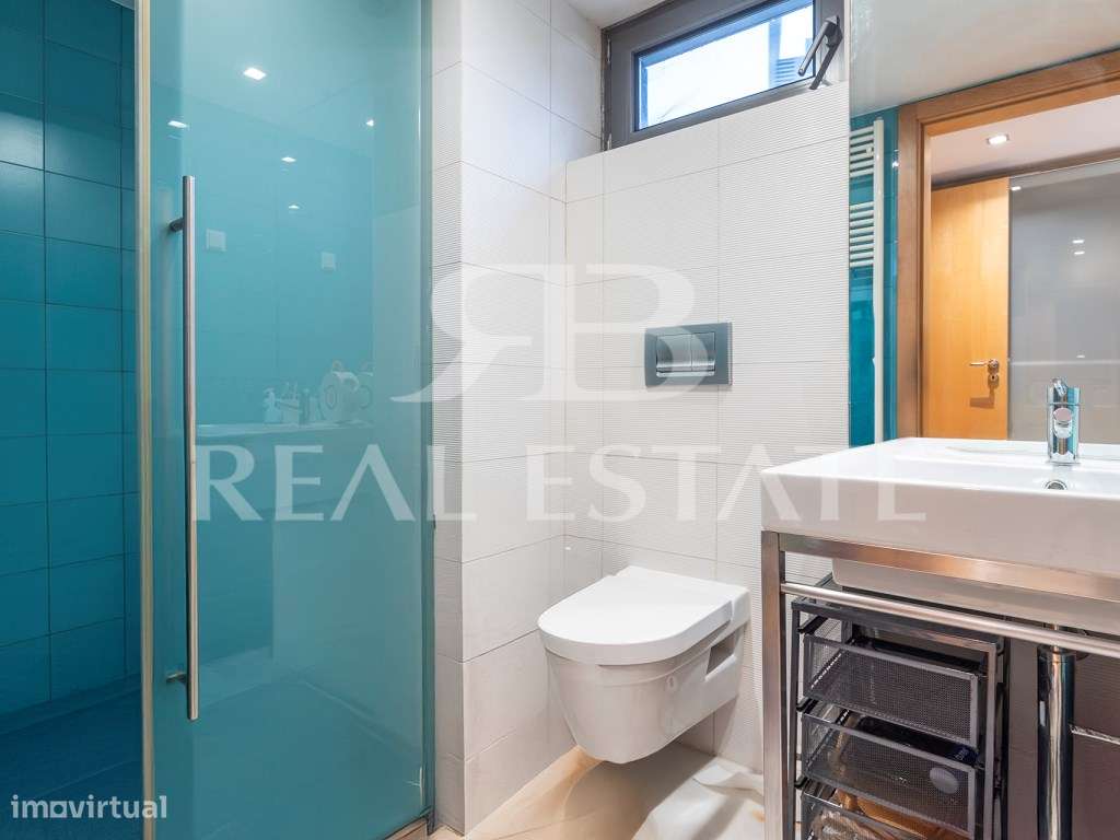 T2 no condominio SCALA Cascais | Jardim privado e jardim do condomí...-23