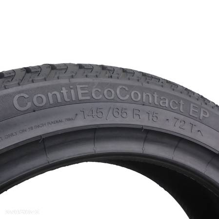 2 x CONTINENTAL 145/65 R15 72T ContiEcoContact EP Lato 2014 Nieużywane - 5