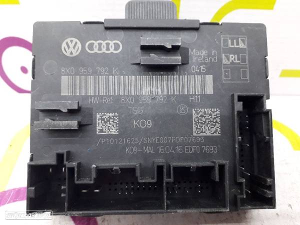 Módulo de Controlo Portas Audi A1 1.4 TDi 90Cv de 2014 - Ref: 8X0959792K - NO490043 - 2