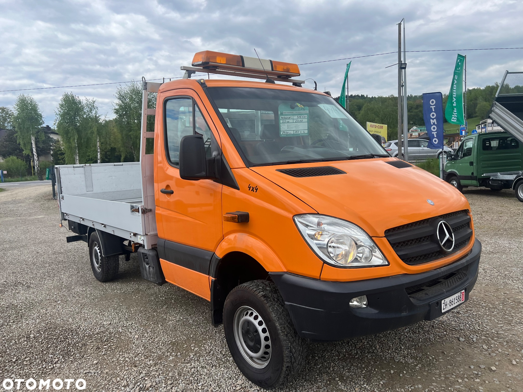 Mercedes-Benz 316 CDI Napęd 4X4  blokada Skrzynia Aluminium Winda 4x4 - 2