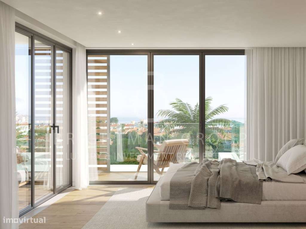 Penthouse Duplex T4 na Parede-30