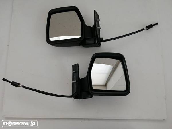 espelho retrovisor manual esquerdo / direito citroen jumpy 1996 a 2006 (novo) - 1