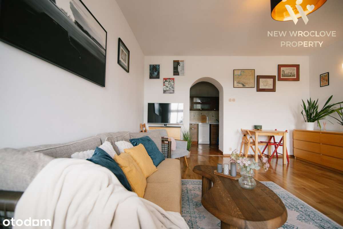 Klimatyczne mieszkanie 2 pokojowe, Nadodrze - Pełny obrazek: 2/20