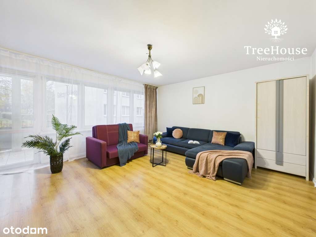 Przestronne 3 pokoje + balkon, piwnica + miejsce p - Pełny obrazek: 2/17