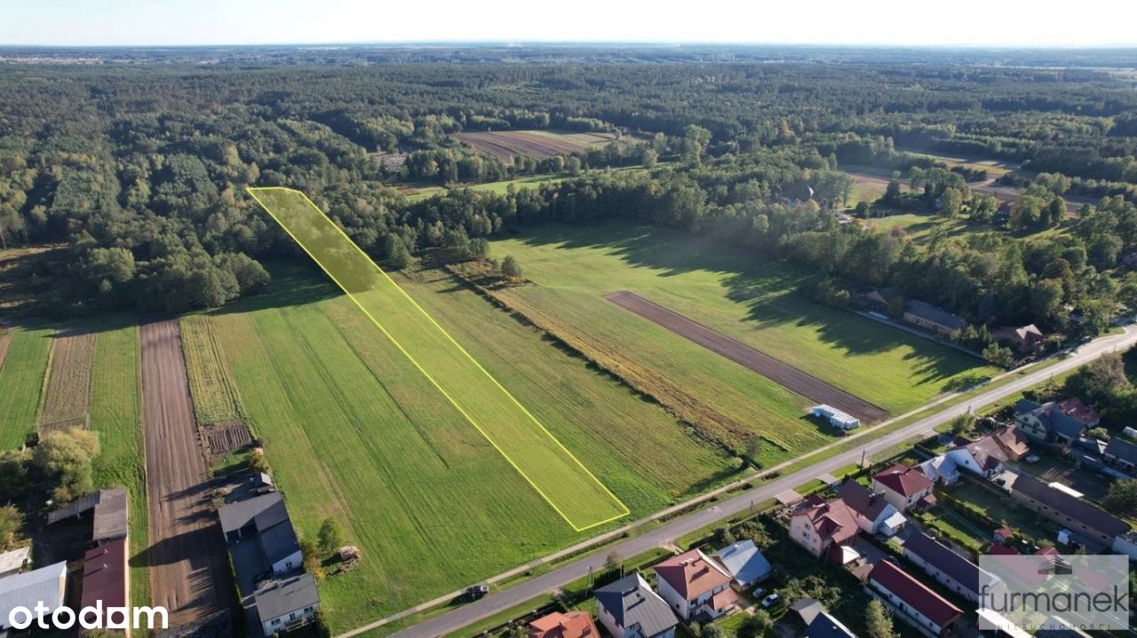 Działka budowlano-leśna o pow. 0,76ha