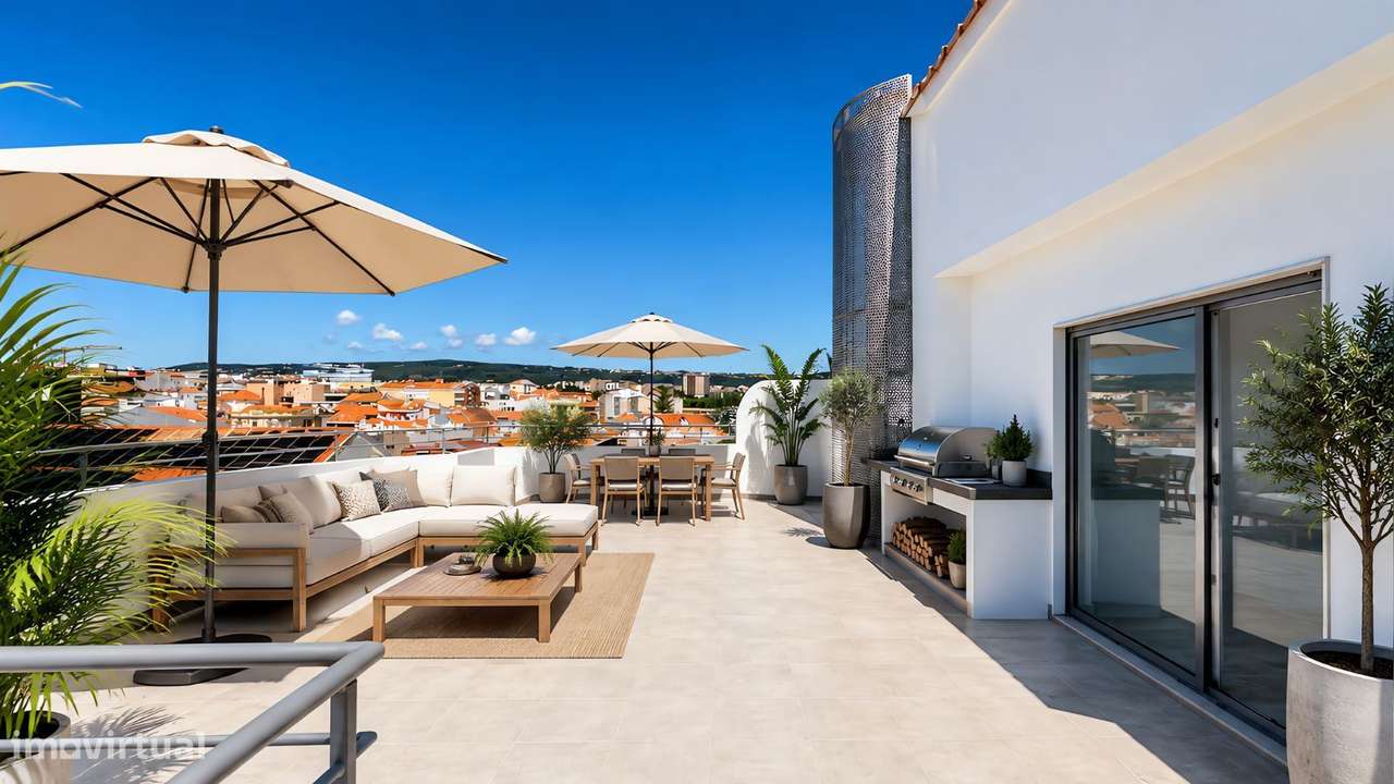 Apartamento T2 com parqueamento e  vistas de mar. Figueira da Foz-5