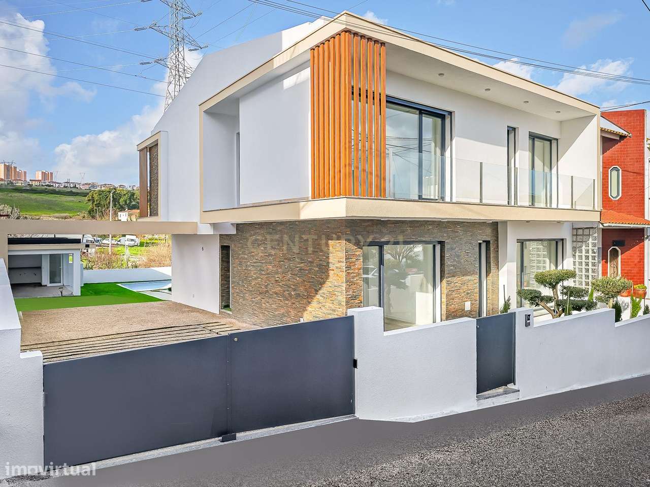 MORADIA  CONTENPORÂNEA T6. LUXO, CONFORTO E MODERNIDADE COM PISCINA - Grande imagem: 5/56