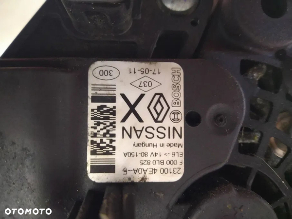 Alternator NISSAN QASHQAI 1.5 DCI 2017 ROK - 3