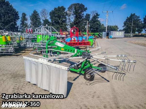 NOWA Zgrabiarka karuzelowa wirnikowa Talex 3,5m 3,6m 4,2m tandem Metal-Technik J - 13