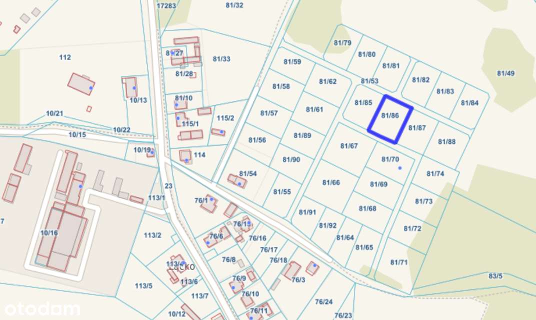 Działka budowlana z warunkami zabudowy w Łącku - Pełny obrazek: 5/7