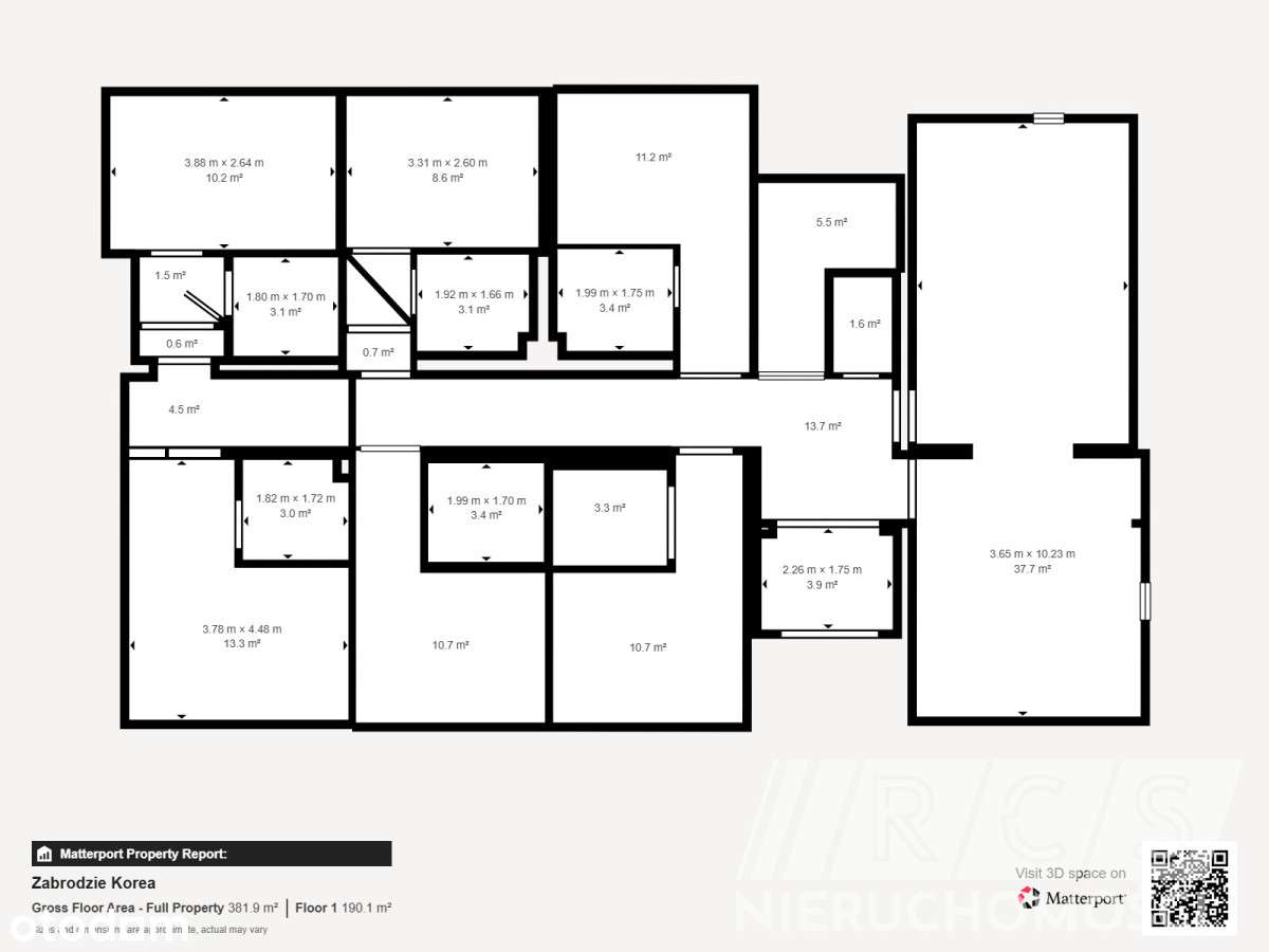 Gotowa inwestycja | 14 pokoi z łazienkami | Zabro-13