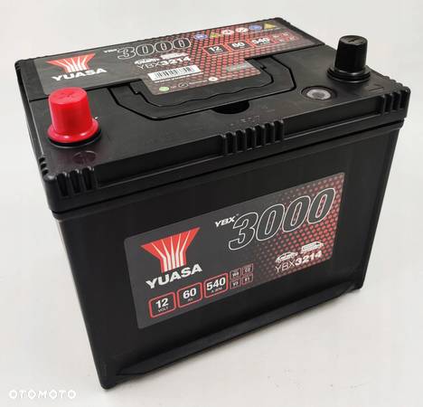 AKUMULATOR YUASA YBX3214, YBX3205 12V 60AH P+, L+ 540A Rybnik - 1