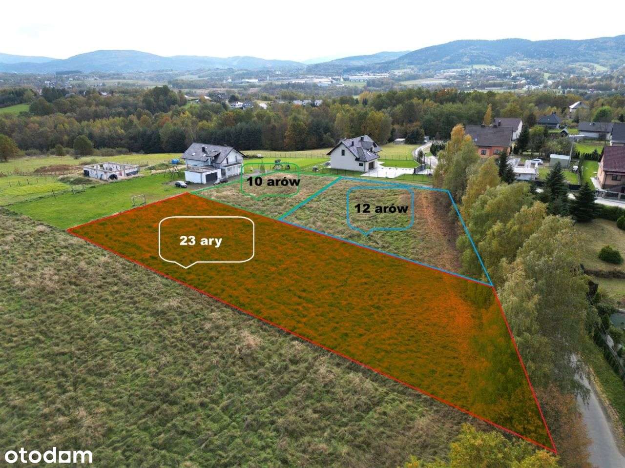 Widokowa działka Krzyszkowice, 23 ary, budowlana-0