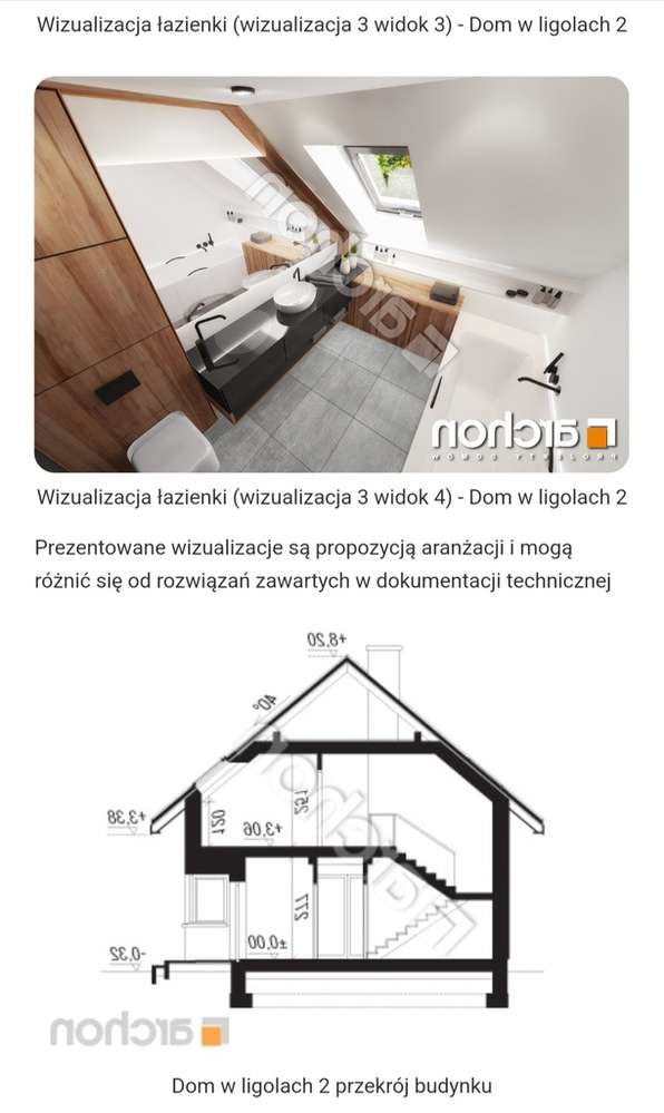 Dom wolnostojący 155 m – Dobczyce, koło lasu-10