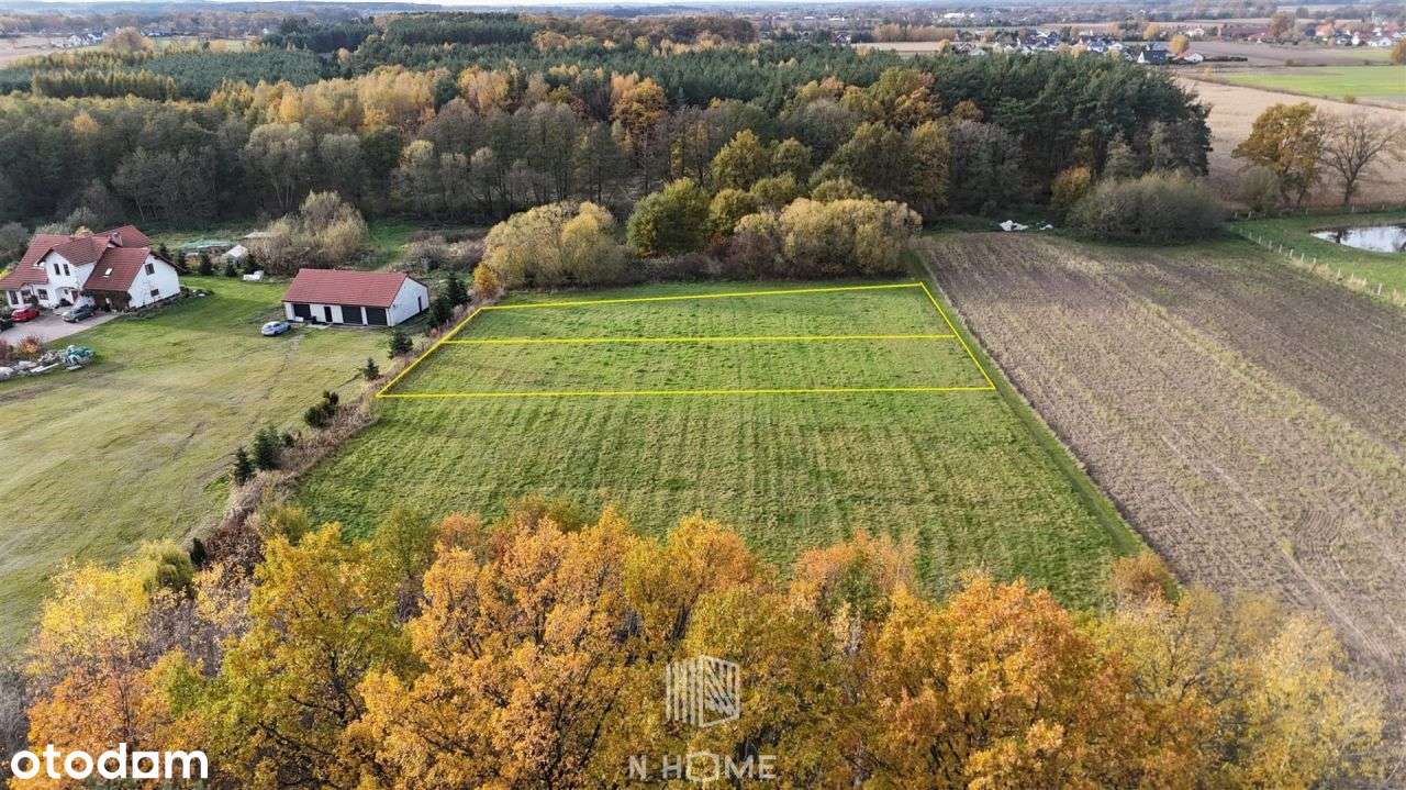Urokliwa działka pod lasem – Kobylice, Trzebnica - Pełny obrazek: 4/10