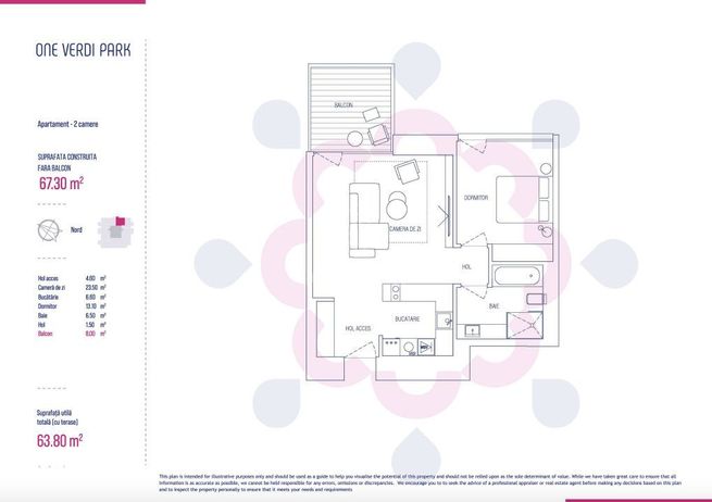 OFERTA Vanzare 2 camere | ONE Verdi Park | Finalizat-5