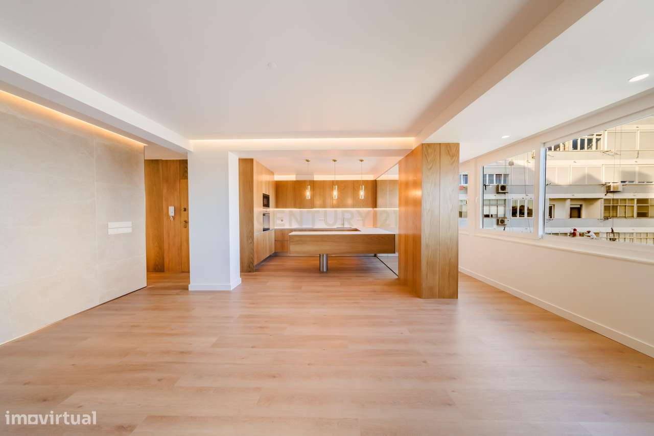 T3 totalmente remodelado em Alvalade | Luminosidade, conforto e locali - Grande imagem: 3/60