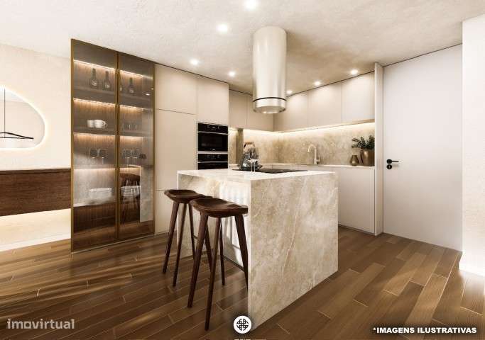 Apartamento T3 com 137m² e três casas de banho - Grande imagem: 5/8
