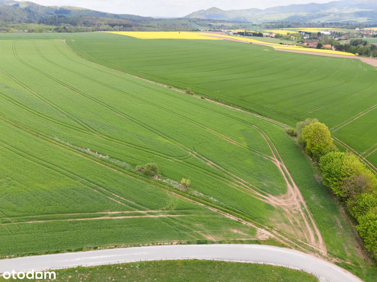 Działka na wzgórzu/ nowo powstające osiedle-1