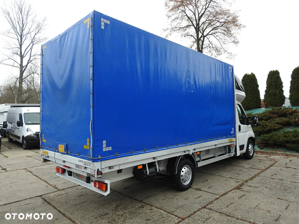 Fiat DUCATO PLANDEKA 10 PALET WEBASTO KLIMATYZACJA TEMPOMAT NAWIGACJA 180KM [ N95475 ] - 14