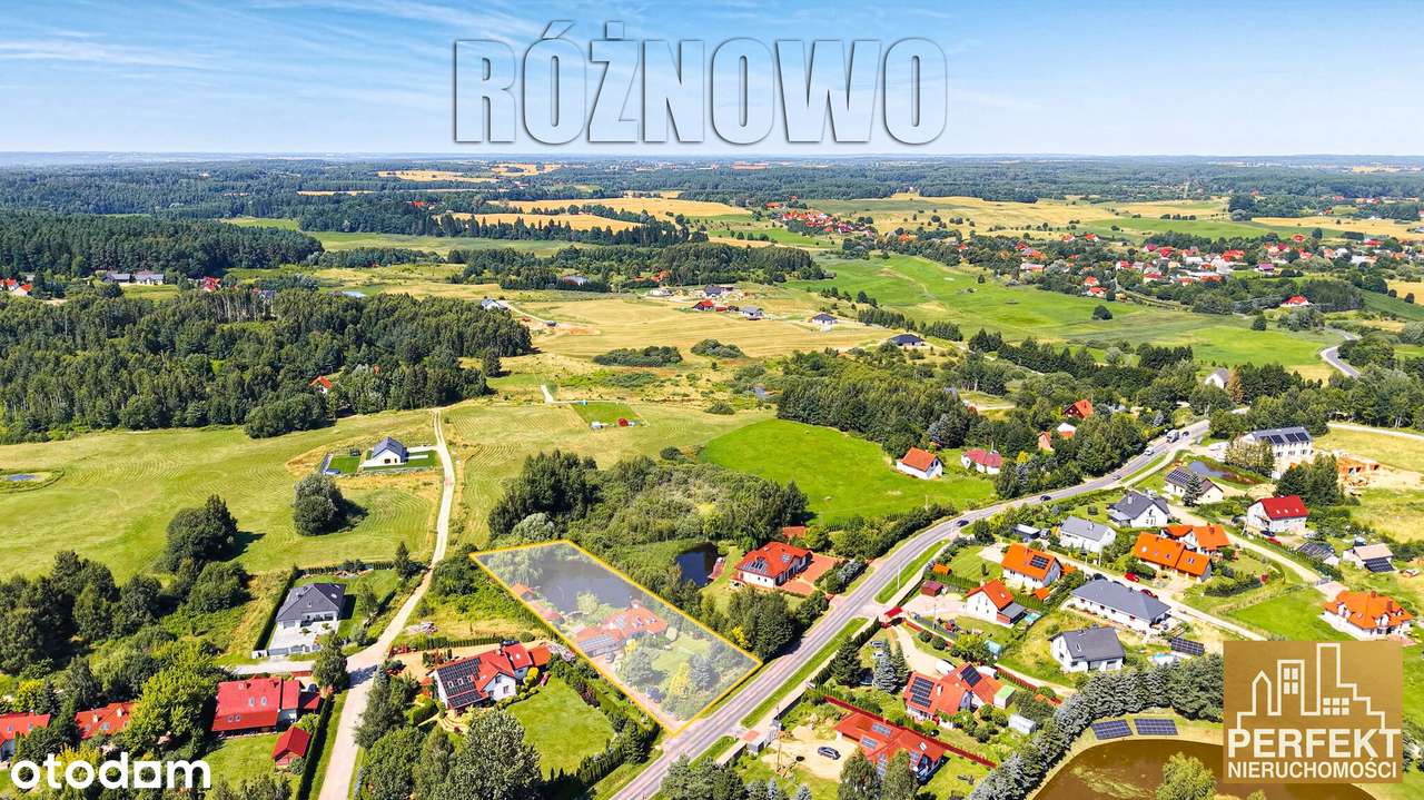 Wyjątkowa nieruchomość w Różnowie 61 " I, blisko Olsztyna !!!-1