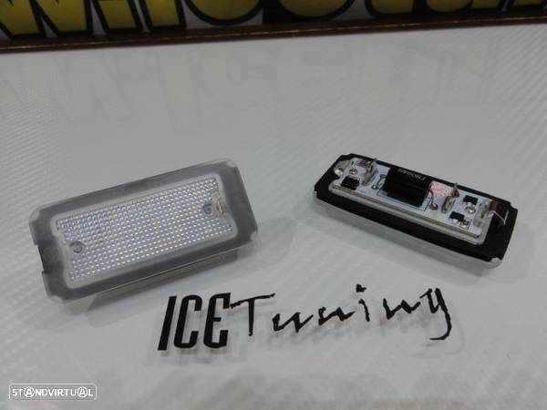 Suporte De Lâmpada De Matricula Com Led Branco Fiat 500 / 500 Abarth / 500 CABRIO 2007-2020 - 13