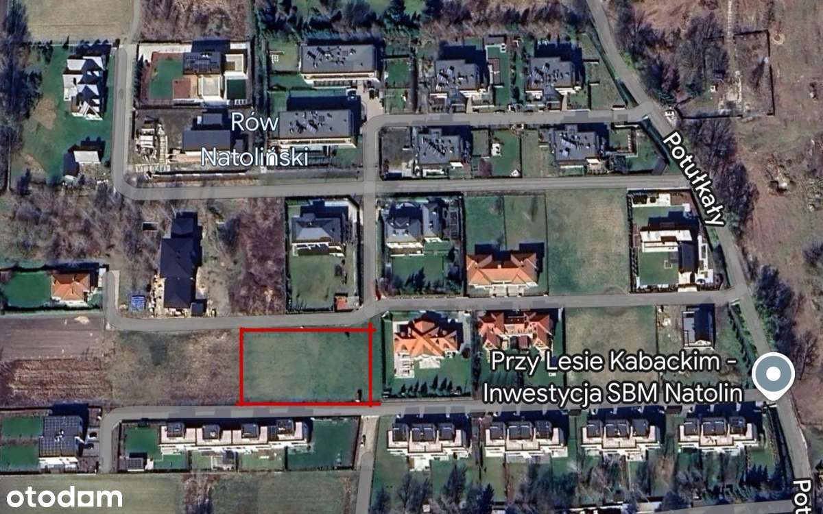 Działka budowlana Wilanów, ul. Potułkały - Pełny obrazek: 2/7