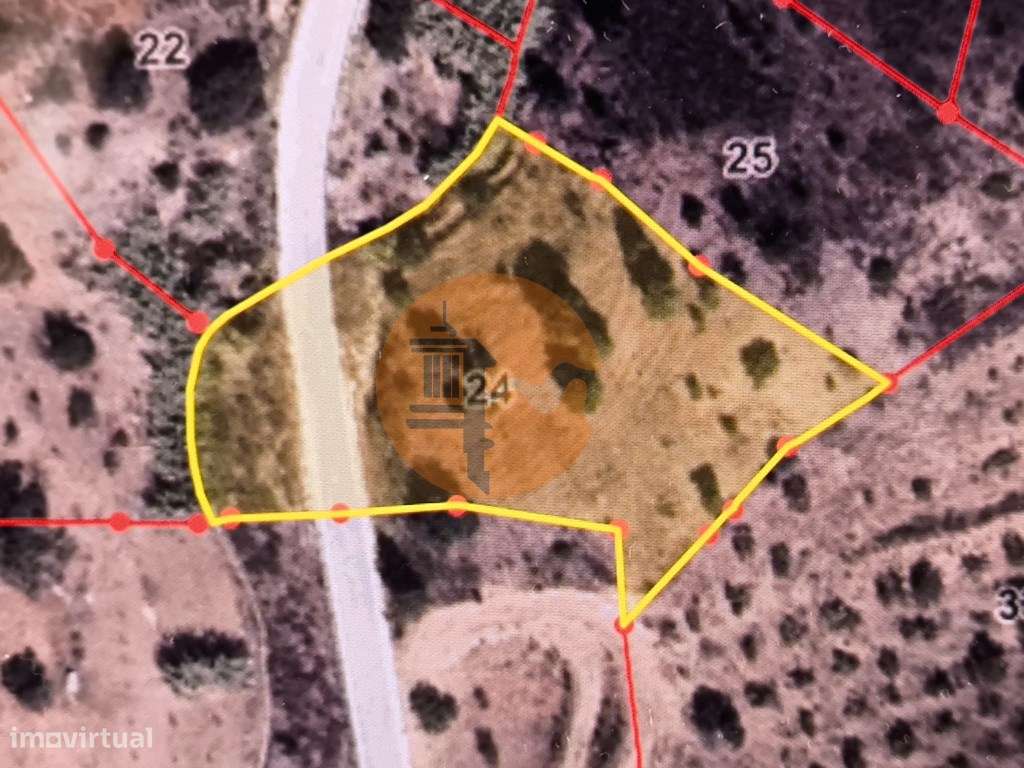 TERRENO RÚSTICO COM 3.520 M2 - CORTE DO GAGO - AZINHAL - CASTRO MAR... - Grande imagem: 2/30