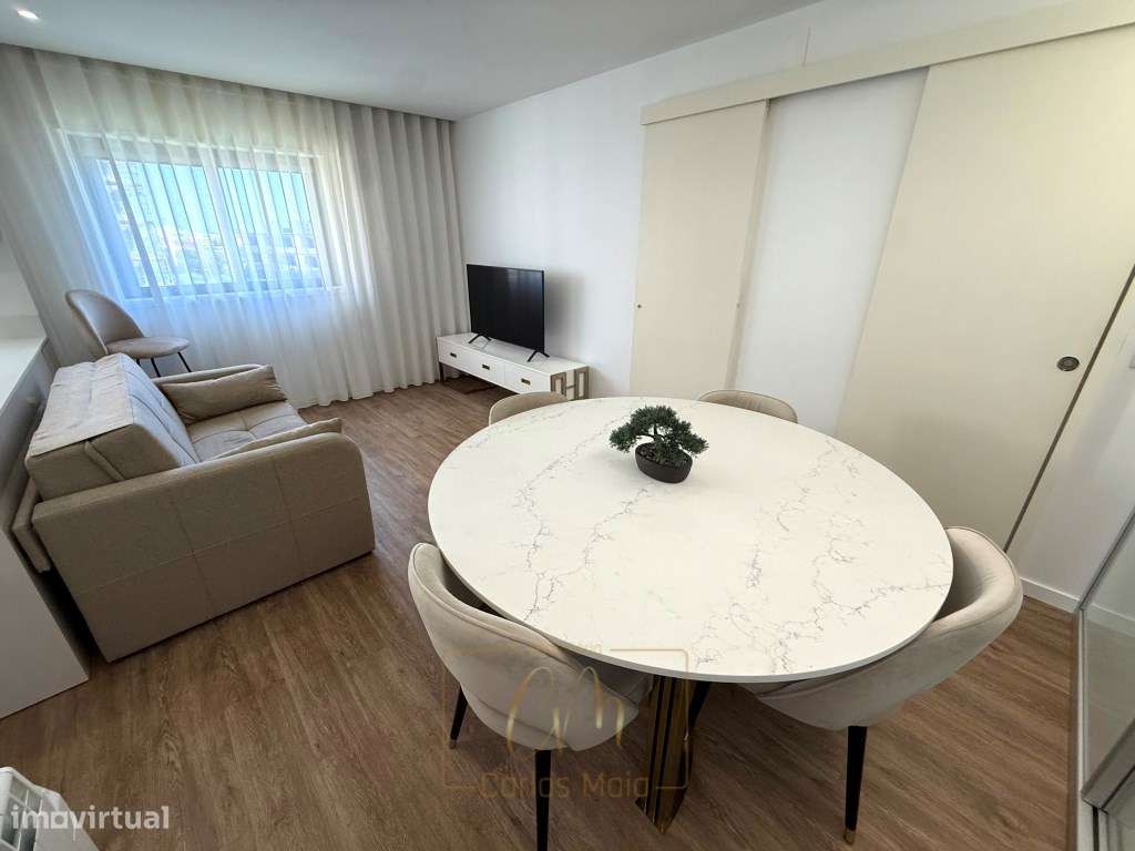 T1 remodelado na 3ª linha de Praia, em condomínio fechado-9