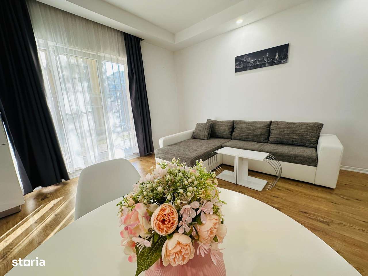 COSMOPOLIS - Apartament 2 camere cu gradina, mobilat si utilat-9