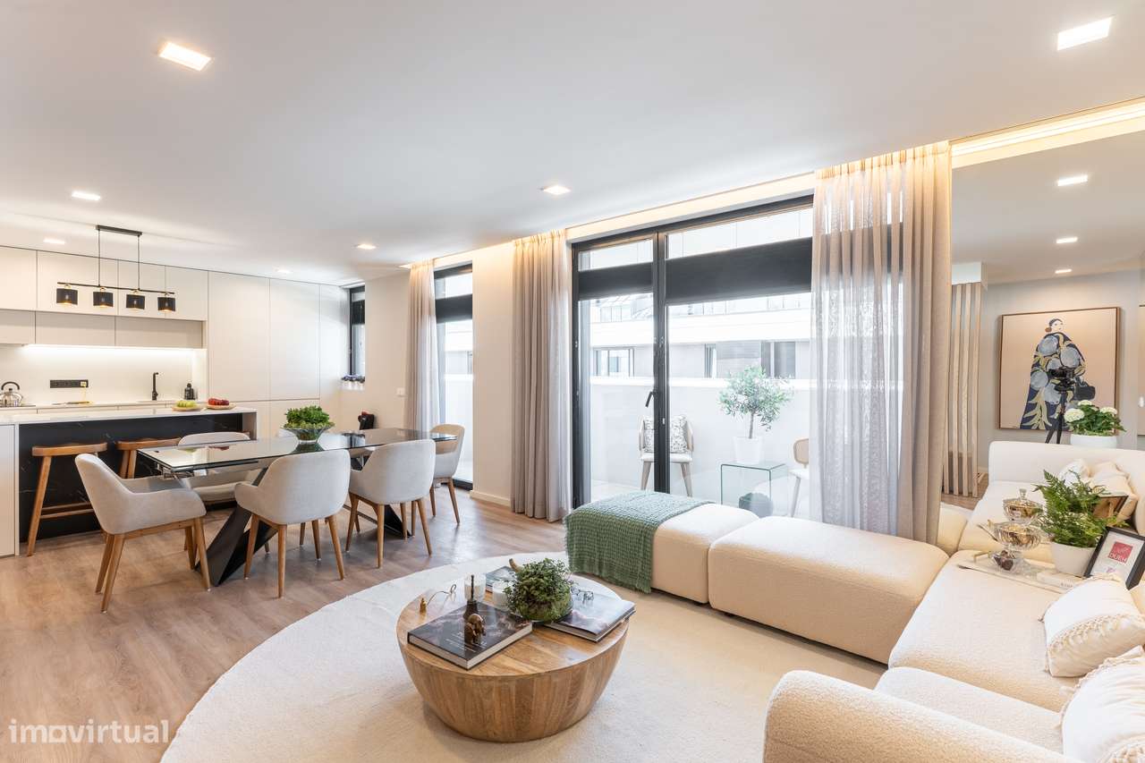 Apartamento Modelo T3 Novo com varanda e 2 Lug. Garagem – Aveiro - Grande imagem: 2/36