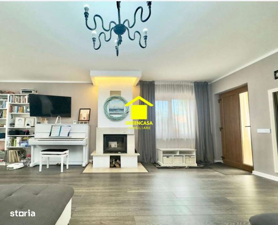 Duplex, 4 camere, 120mp utili, 250mp teren, zona centrala Gilau - Imagine principală: 4/10