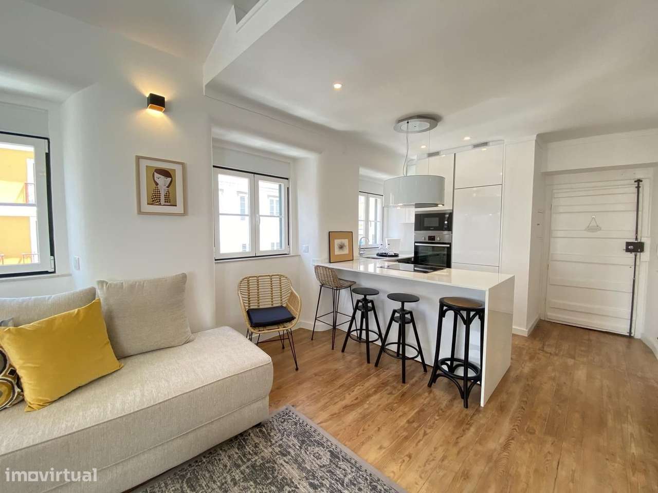 Apartamento T2 com vista, Praça da Alegria, Lisboa-20