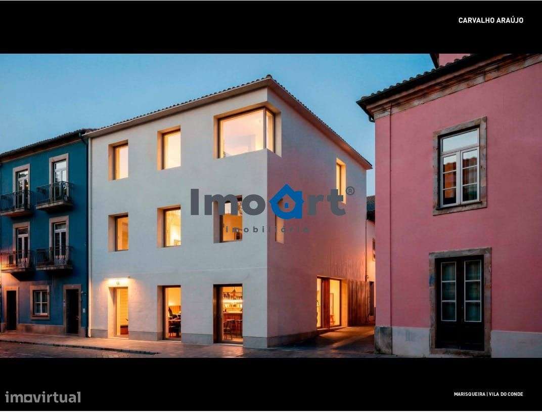 Prédio misto em frente ao Rio e Marina de Vila de Conde, com projeto-25