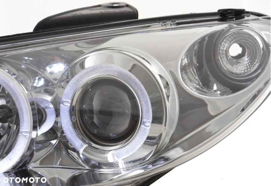 Lampy Reflektory LED PEUGEOT 206 98-02 Rok - 4