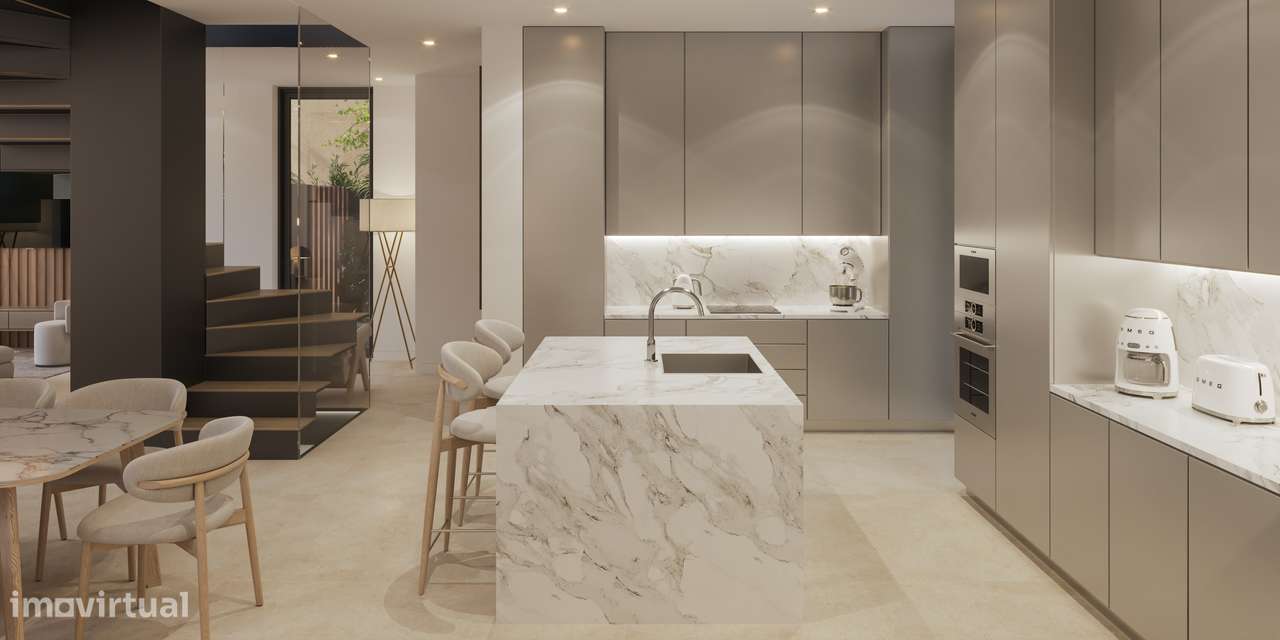 Moradia T4 com piscina, garagem e vista jardim-21