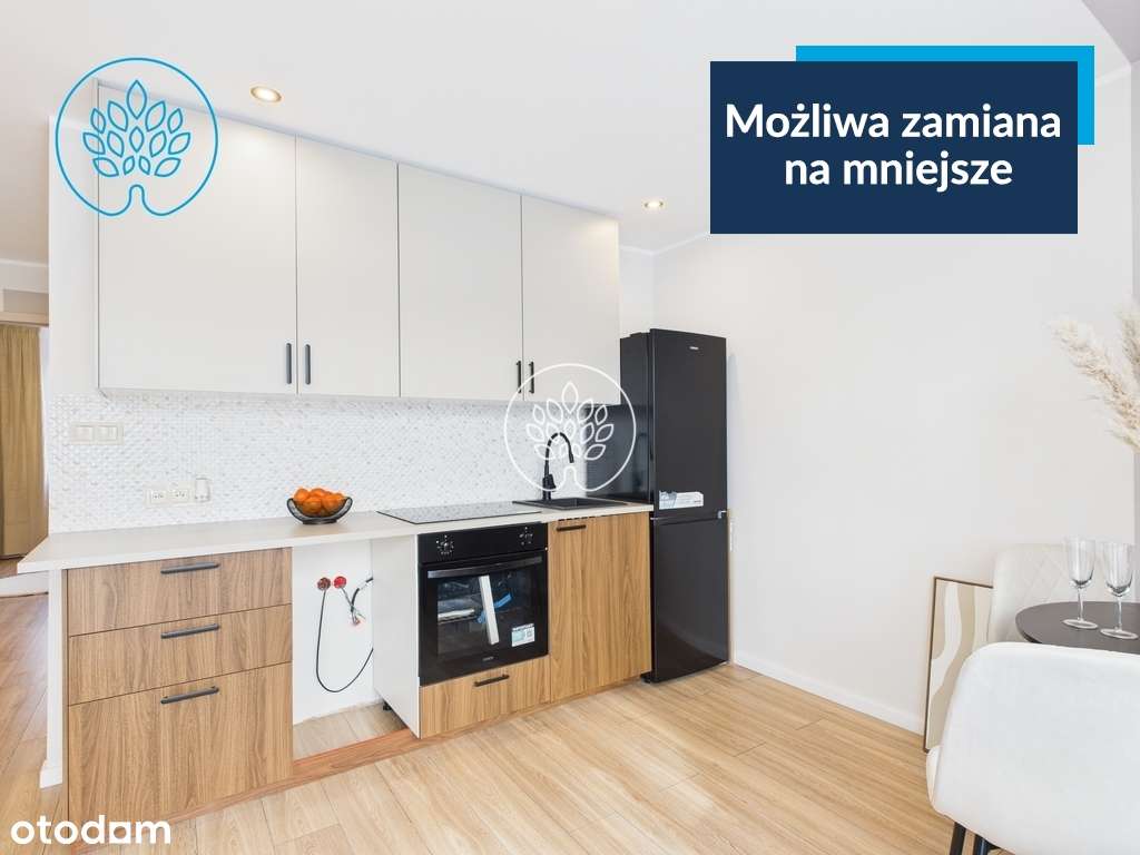 Czackiego 3 pokoje, parter, loggia, idealne, 42,4m - Pełny obrazek: 4/16