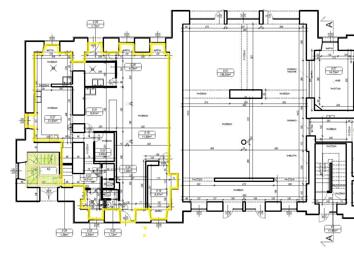 Sędziszów dworzec PKP ul. Dworcowa - na wynajem lokal o pow. 113,56 m2 - Pełny obrazek: 3/4