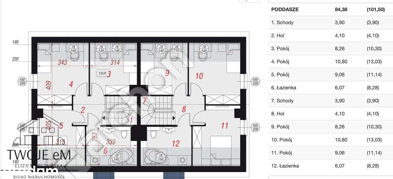 Rozpoczęta inwestycja-bliźniak-duża działka-11