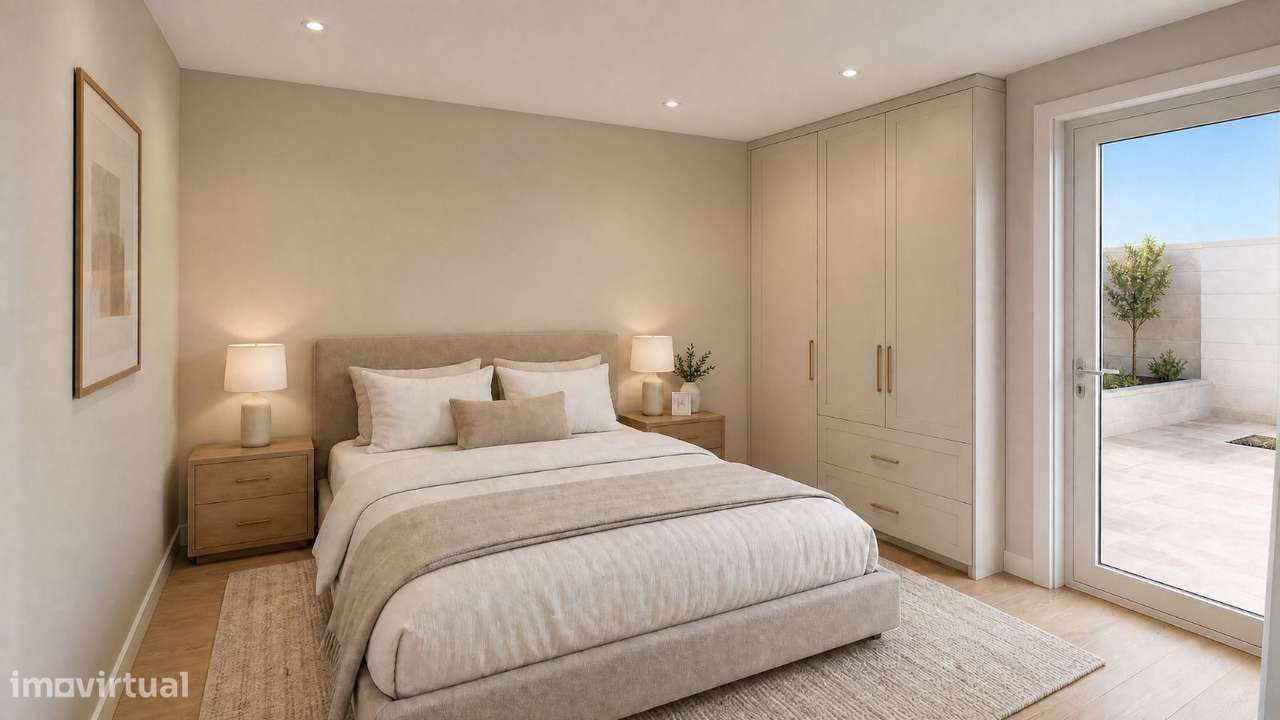 APARTAMENTO T2 Duplex  com terraço, como novo, Situado no Bairro No...-7