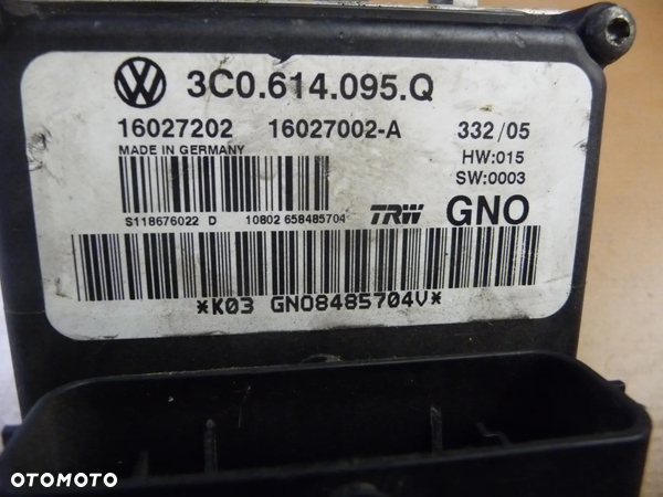 VW PASSAT B6 POMPA STEROWNIK ABS 3C0614095Q - 4