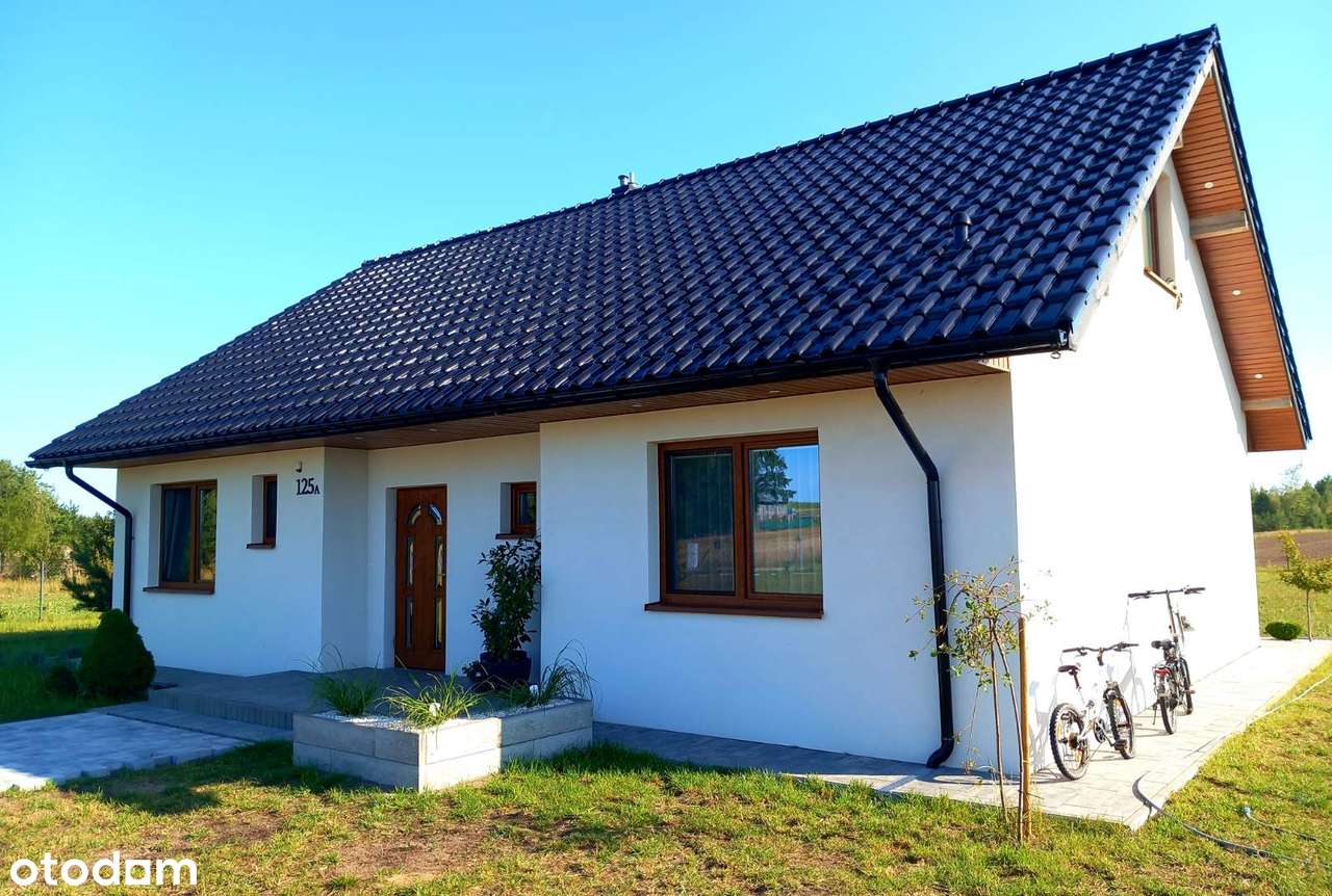 KOMPAKTOWY, ENERGOOSZCZĘDNY DOM Z DUŻYM OGRODEM NA PODLASIU!-17