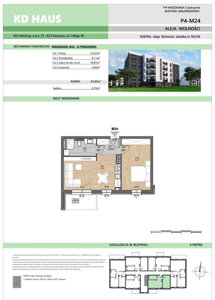 Na sprzedaż nowy apartament w Rzepinie-10